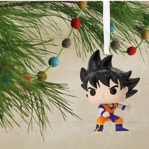 Funko Pop Dragon Ball Z Goku Ornament - Black and Orange